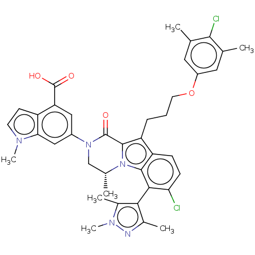 Chemical structure of BindingDB Monomer ID 429076