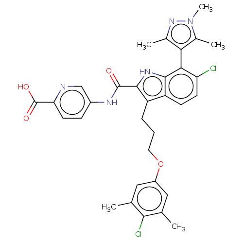Chemical structure of BindingDB Monomer ID 429087