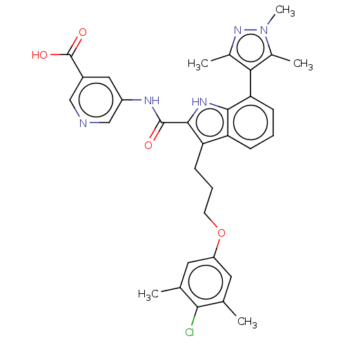 Chemical structure of BindingDB Monomer ID 429088