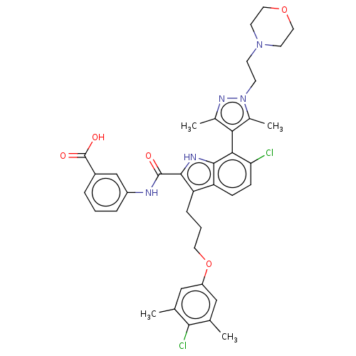 Chemical structure of BindingDB Monomer ID 429093
