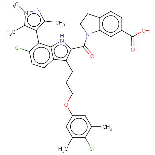 Chemical structure of BindingDB Monomer ID 429094