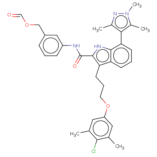Chemical structure of BindingDB Monomer ID 429104