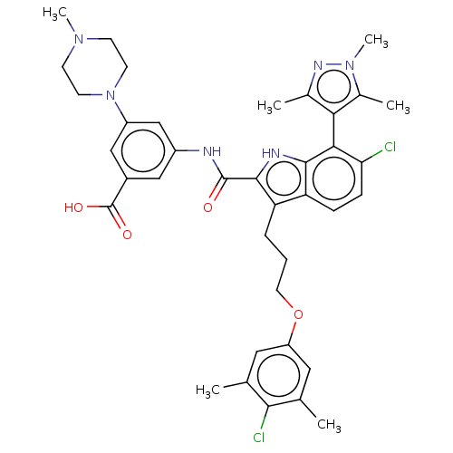 Chemical structure of BindingDB Monomer ID 429105