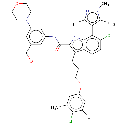Chemical structure of BindingDB Monomer ID 429106