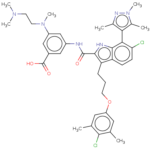 Chemical structure of BindingDB Monomer ID 429108