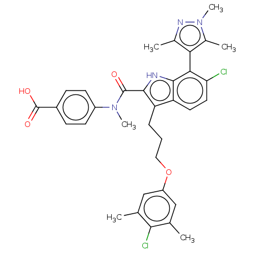 Chemical structure of BindingDB Monomer ID 429110