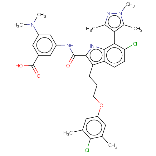 Chemical structure of BindingDB Monomer ID 429113