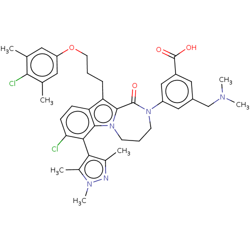 Chemical structure of BindingDB Monomer ID 429124