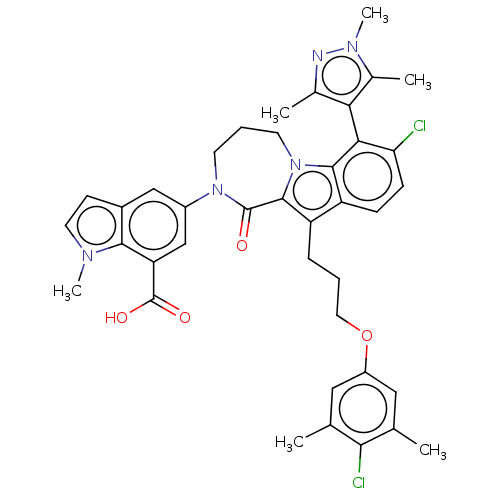 Chemical structure of BindingDB Monomer ID 429145
