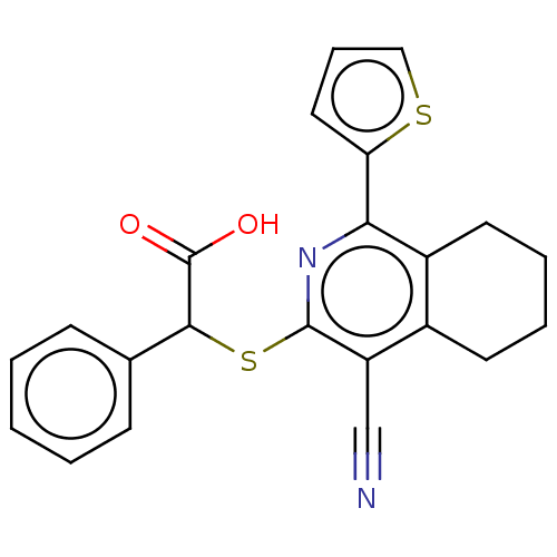 Chemical structure of BindingDB Monomer ID 429254