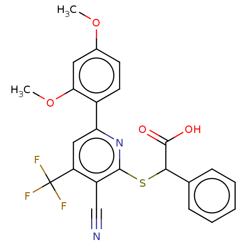 Chemical structure of BindingDB Monomer ID 429264