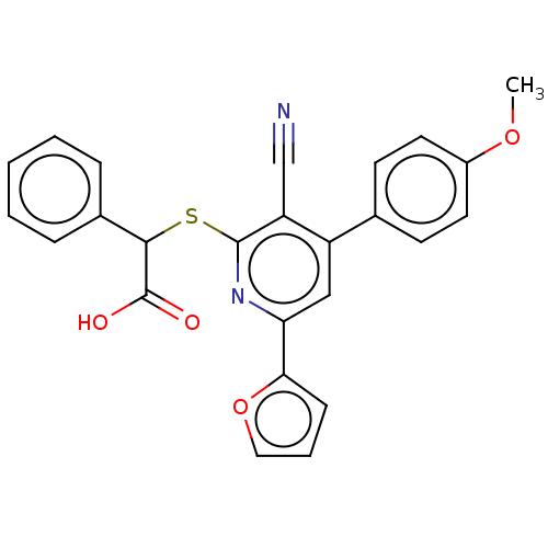 Chemical structure of BindingDB Monomer ID 429390