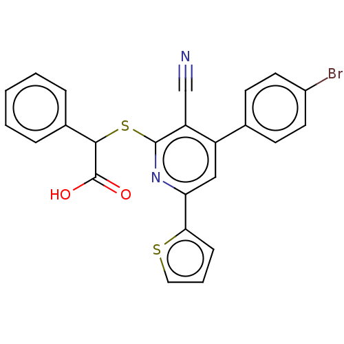 Chemical structure of BindingDB Monomer ID 429396