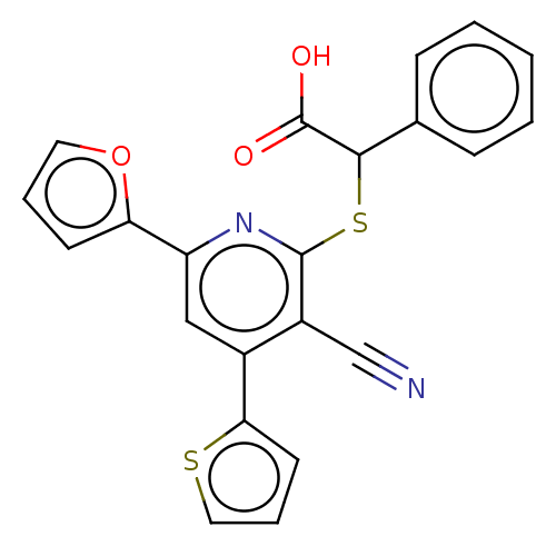 Chemical structure of BindingDB Monomer ID 429397