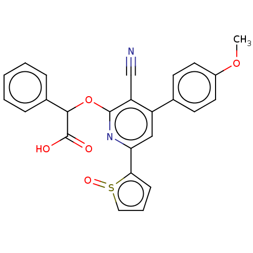 Chemical structure of BindingDB Monomer ID 429402