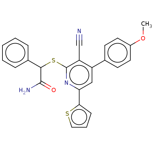 Chemical structure of BindingDB Monomer ID 429405
