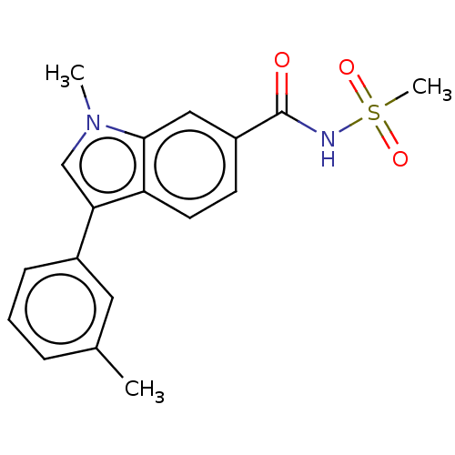 Chemical structure of BindingDB Monomer ID 429487