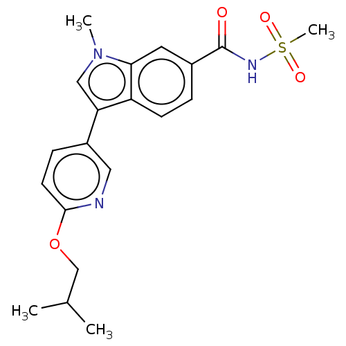 Chemical structure of BindingDB Monomer ID 429495