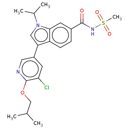 Chemical structure of BindingDB Monomer ID 429509