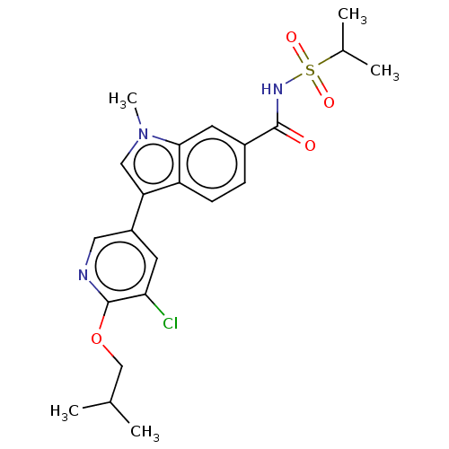 Chemical structure of BindingDB Monomer ID 429517