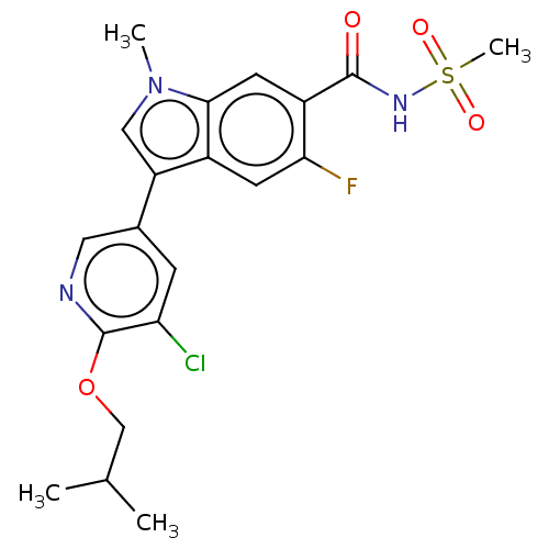 Chemical structure of BindingDB Monomer ID 429525