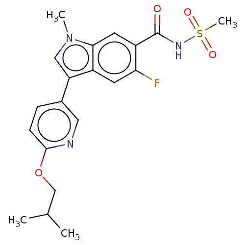 Chemical structure of BindingDB Monomer ID 429527