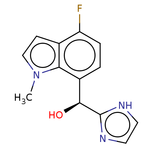 Chemical structure of BindingDB Monomer ID 429582
