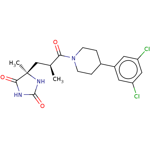 Chemical structure of BindingDB Monomer ID 429692