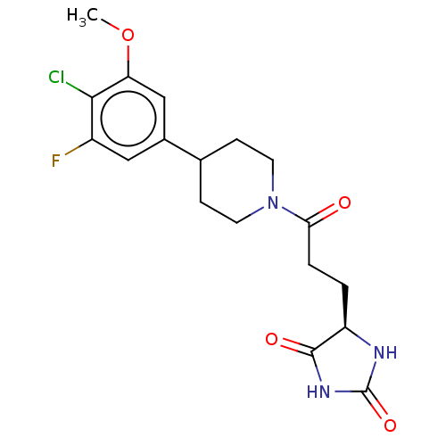Chemical structure of BindingDB Monomer ID 429725