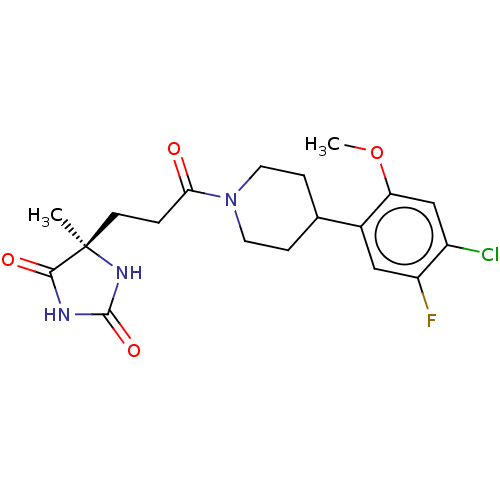 Chemical structure of BindingDB Monomer ID 429776