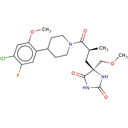 Chemical structure of BindingDB Monomer ID 429785