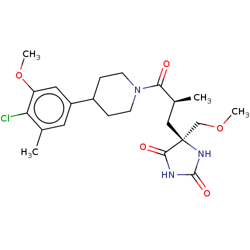 Chemical structure of BindingDB Monomer ID 429790