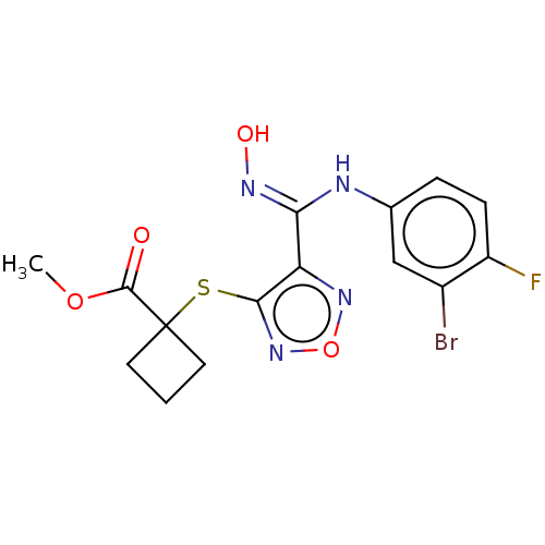 Chemical structure of BindingDB Monomer ID 429818