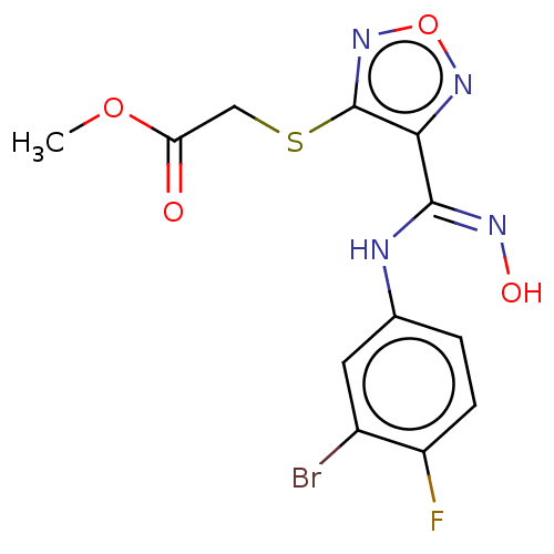 Chemical structure of BindingDB Monomer ID 429819