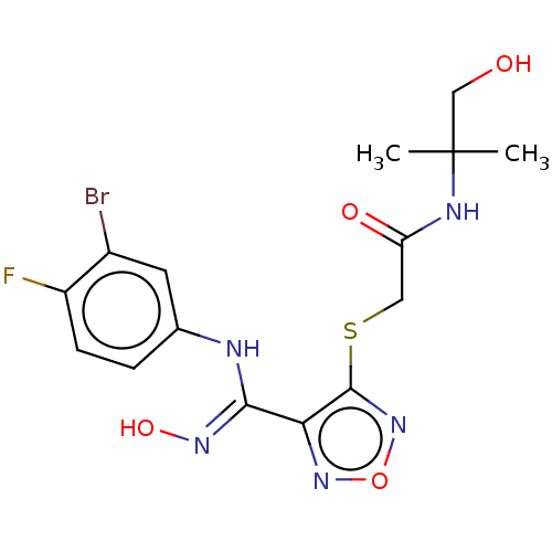 Chemical structure of BindingDB Monomer ID 429825