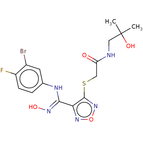 Chemical structure of BindingDB Monomer ID 429826