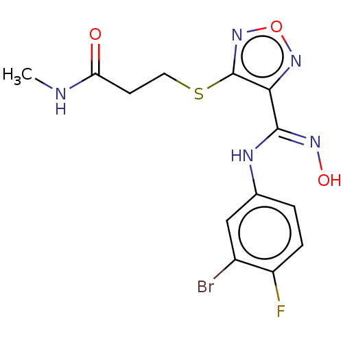 Chemical structure of BindingDB Monomer ID 429876