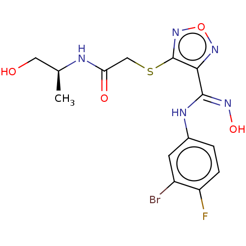 Chemical structure of BindingDB Monomer ID 430015