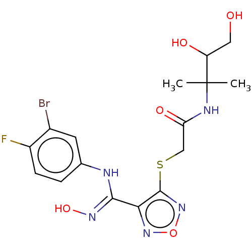 Chemical structure of BindingDB Monomer ID 430018
