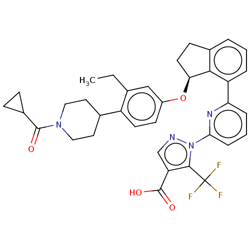 Chemical structure of BindingDB Monomer ID 430869