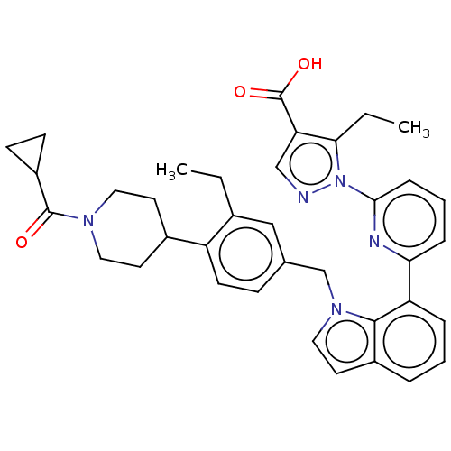 Chemical structure of BindingDB Monomer ID 430927