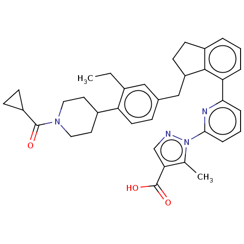 Chemical structure of BindingDB Monomer ID 430974