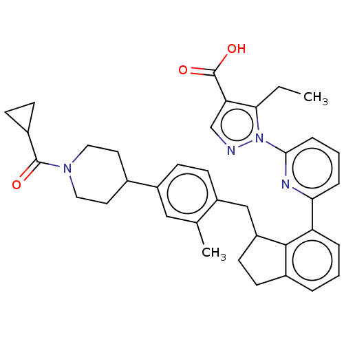 Chemical structure of BindingDB Monomer ID 430976