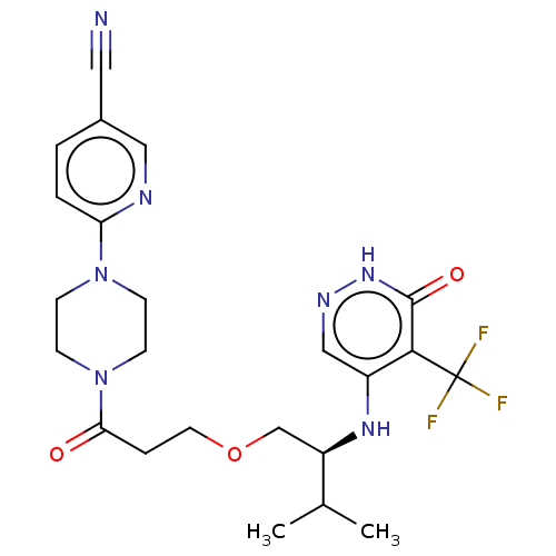 Chemical structure of BindingDB Monomer ID 431720