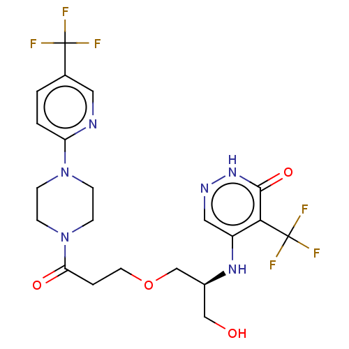 Chemical structure of BindingDB Monomer ID 431729