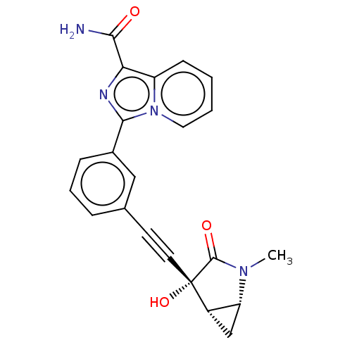Chemical structure of BindingDB Monomer ID 431889