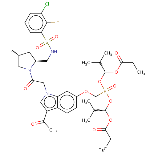 Chemical structure of BindingDB Monomer ID 431957