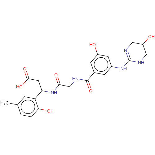 Chemical structure of BindingDB Monomer ID 432097
