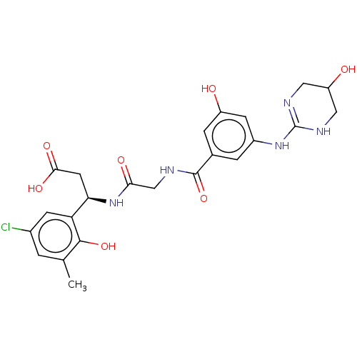 Chemical structure of BindingDB Monomer ID 432101