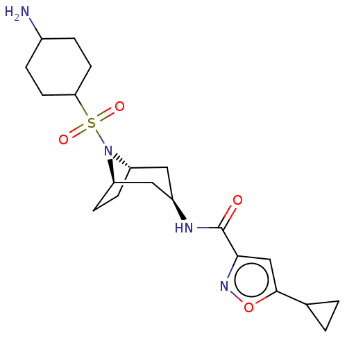 Chemical structure of BindingDB Monomer ID 432822